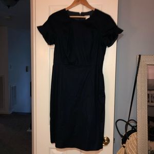 Navy Blue work dress.